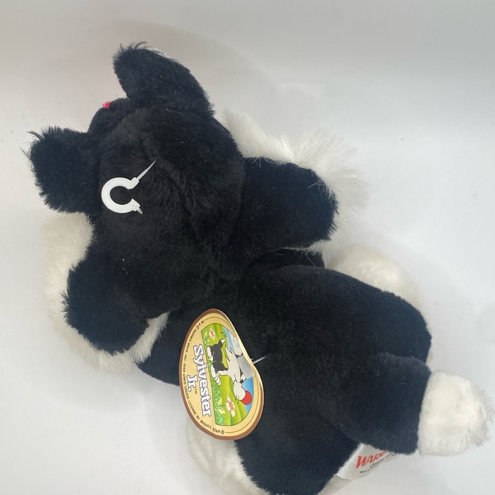 Warner brothers & Mighty Star Sylvester Junior 1988 Vintage Jr. Plush Toy - Picture 4 of 10